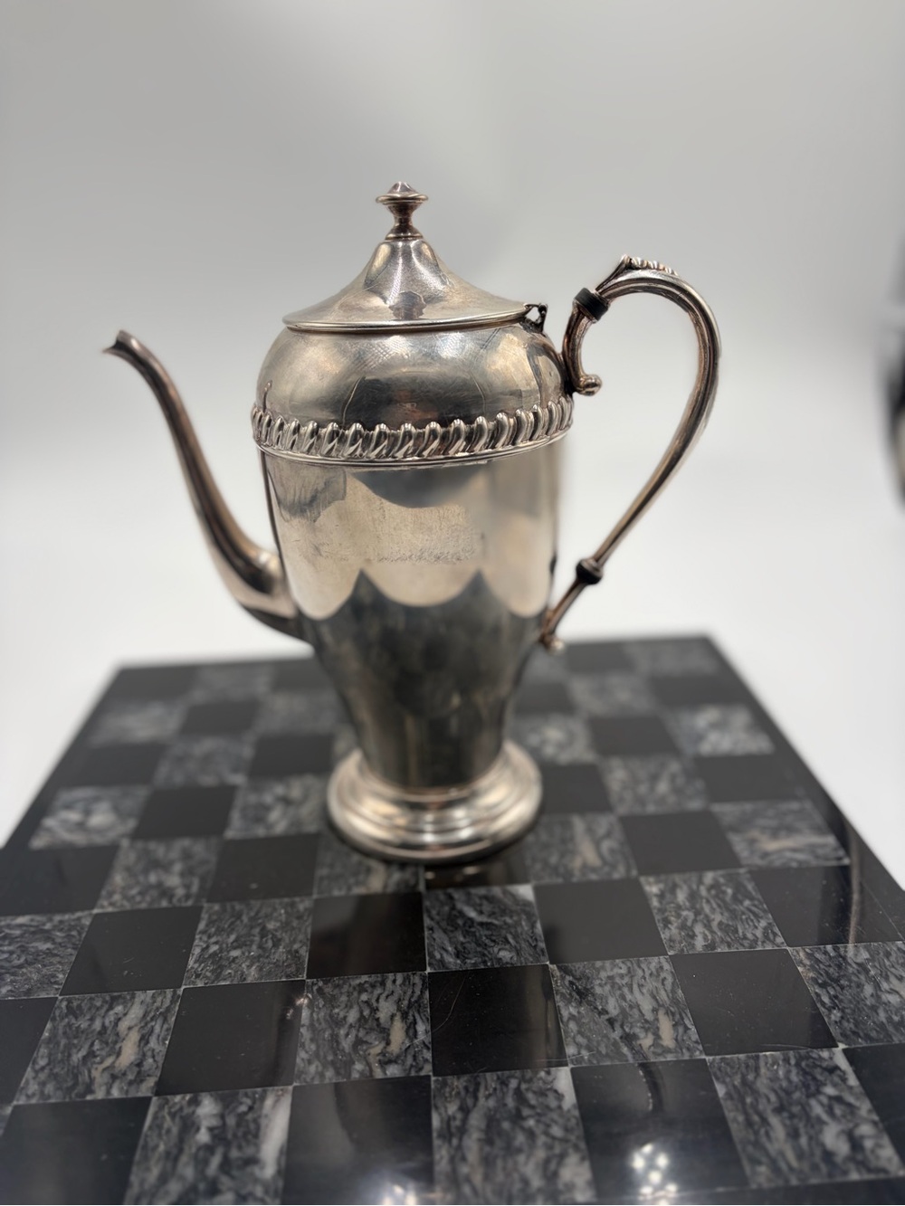 Vintage Gorham Silver on Copper Teapot | Antique Silver Plated Tea Pot